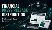 financial press release distribution 