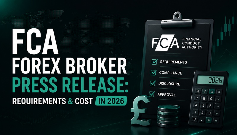 FCA Forex Broker Press Release: Requirements & Cost in 2026