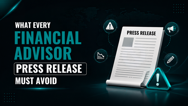 What Every Financial Advisor Press Release Must Avoid