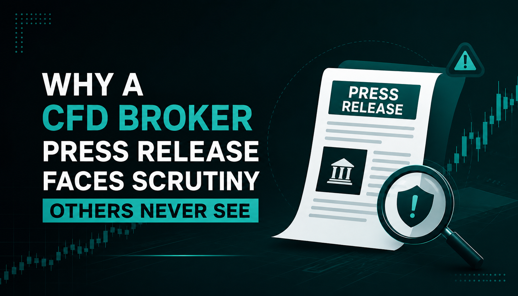Why a CFD Broker Press Release Faces Scrutiny Others Never See