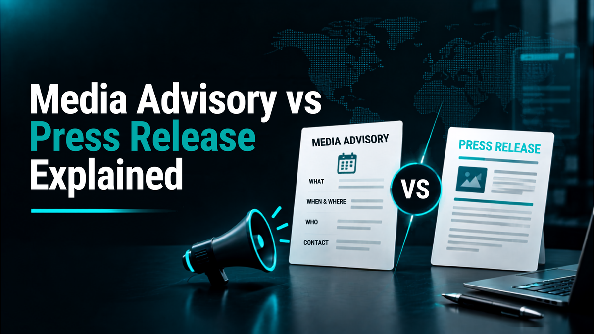 media advisory vs press release 