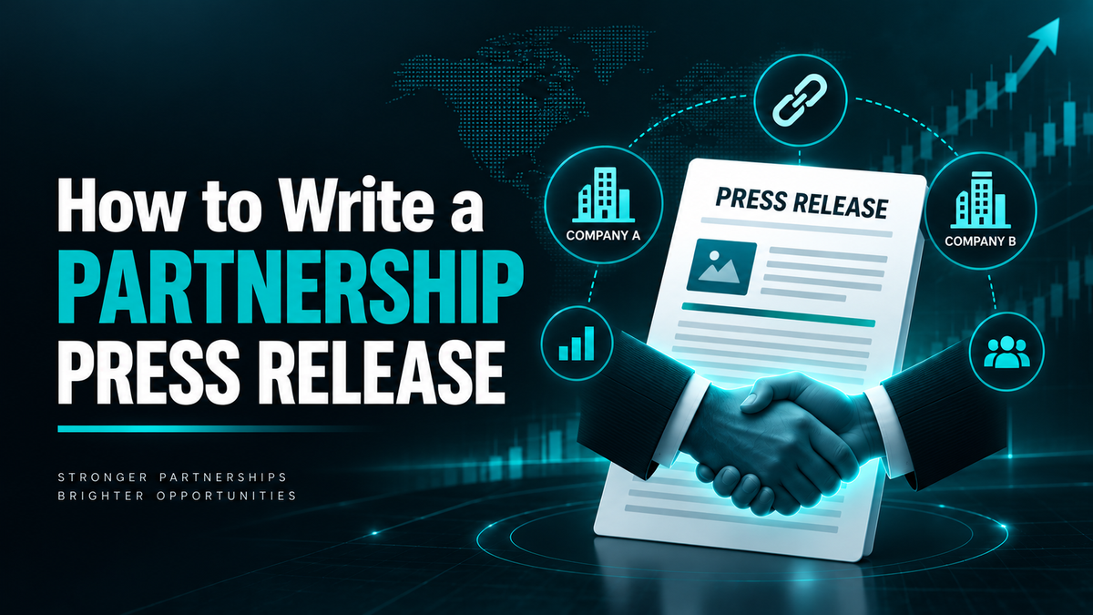 How to Write a Partnership Press Release
