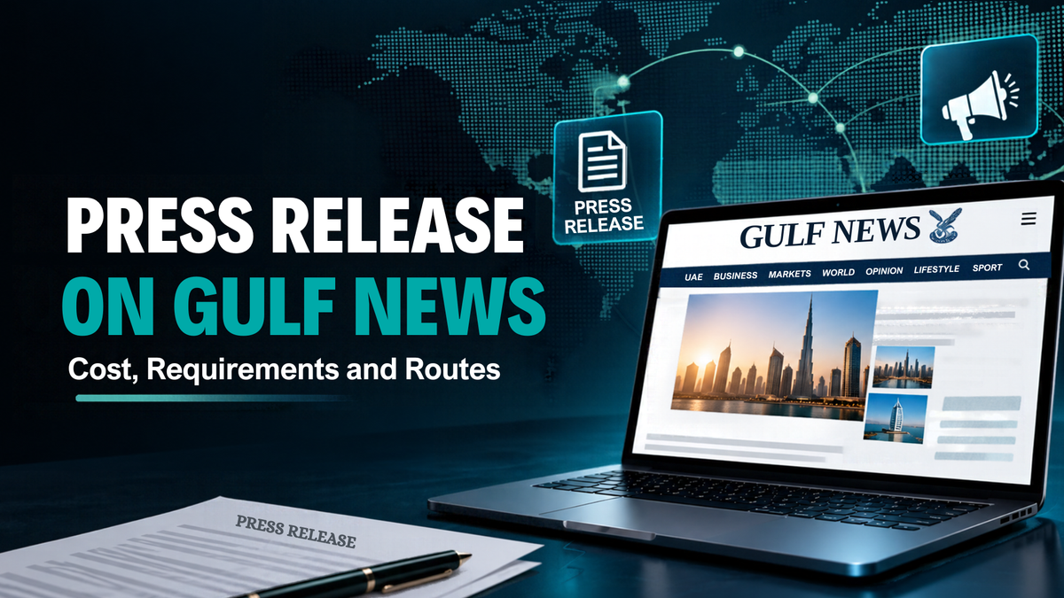 press release on gulf news