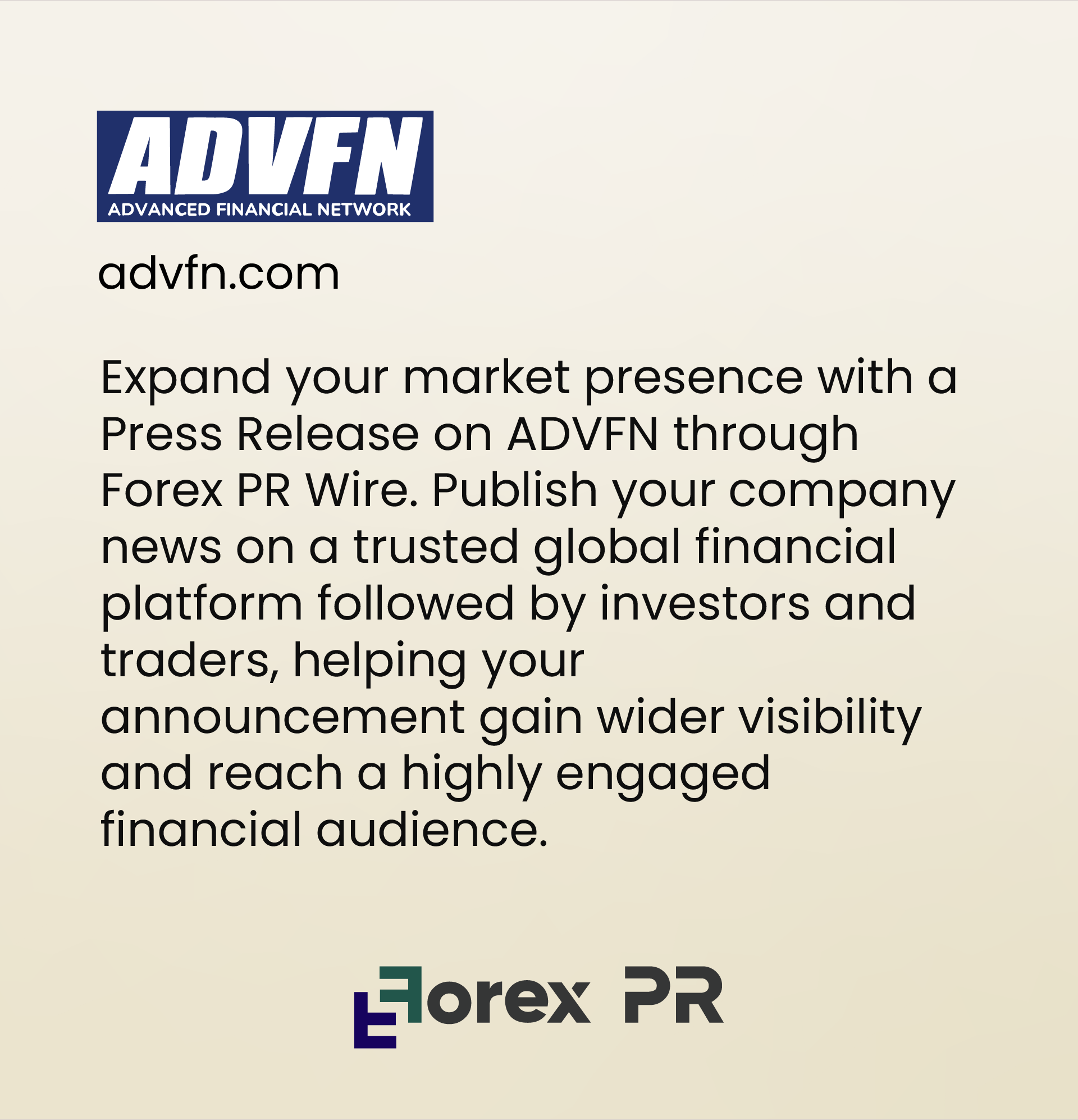 ADVFN press release 