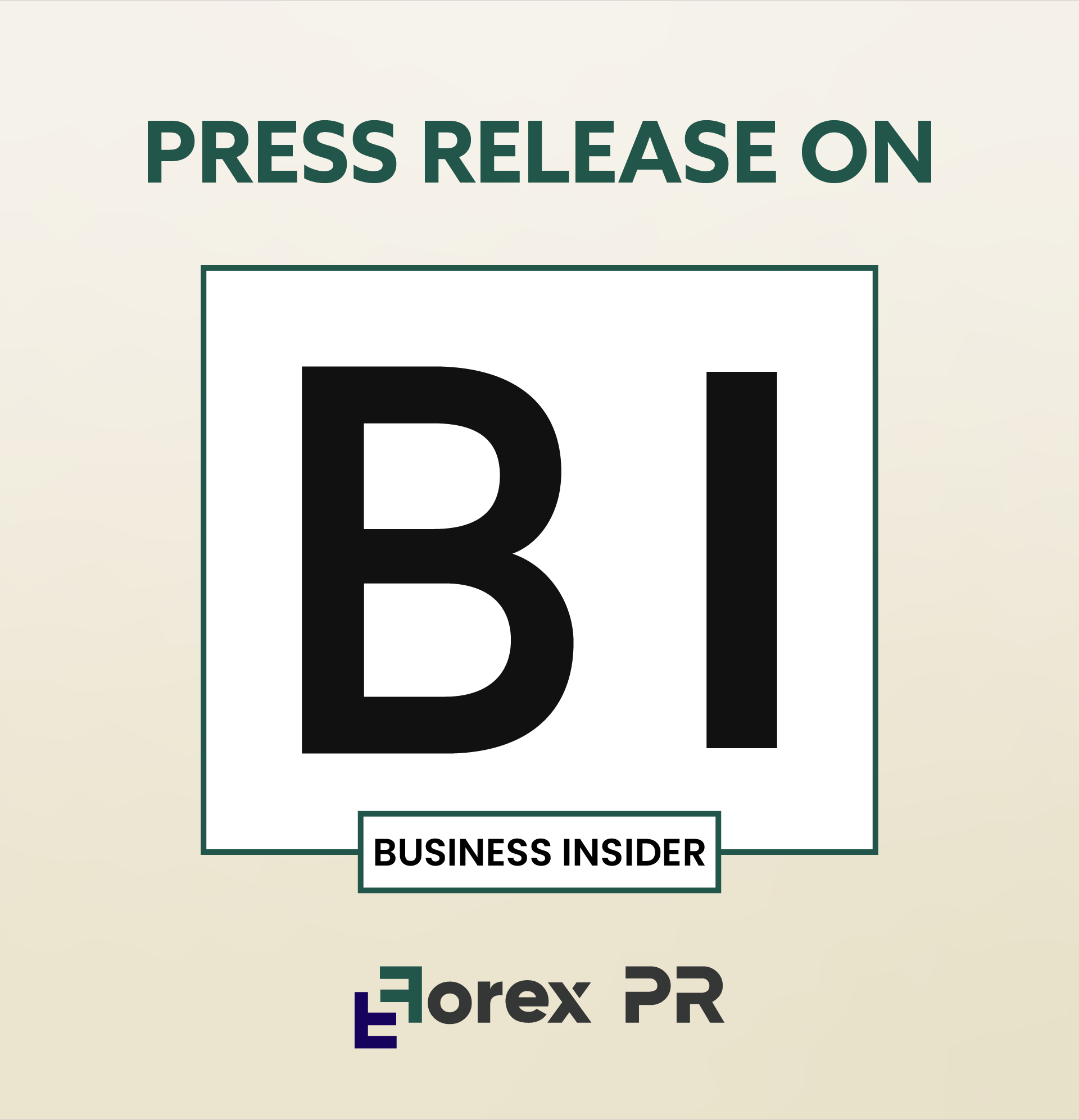 Press Release on Business Insider