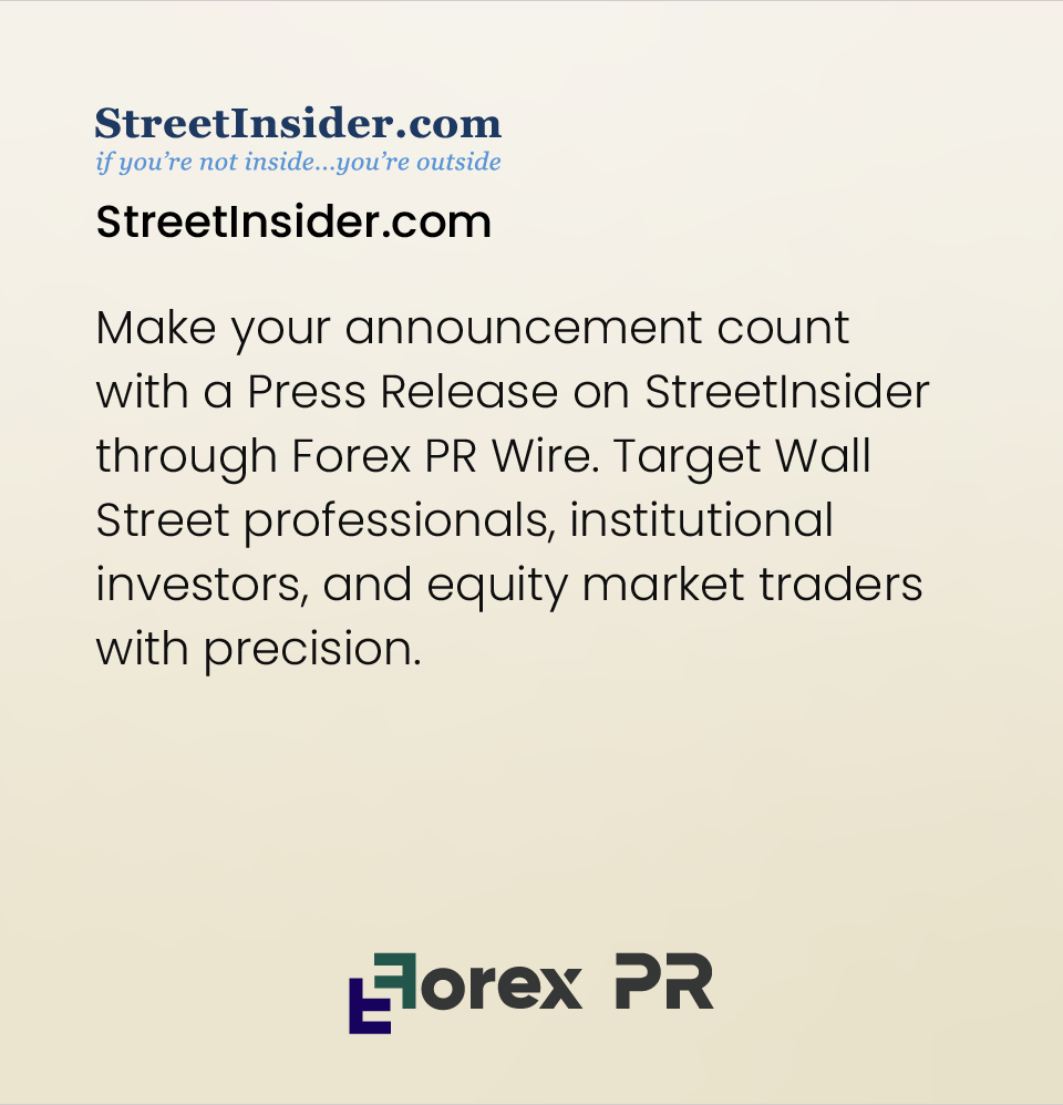Press Release on StreetInsider