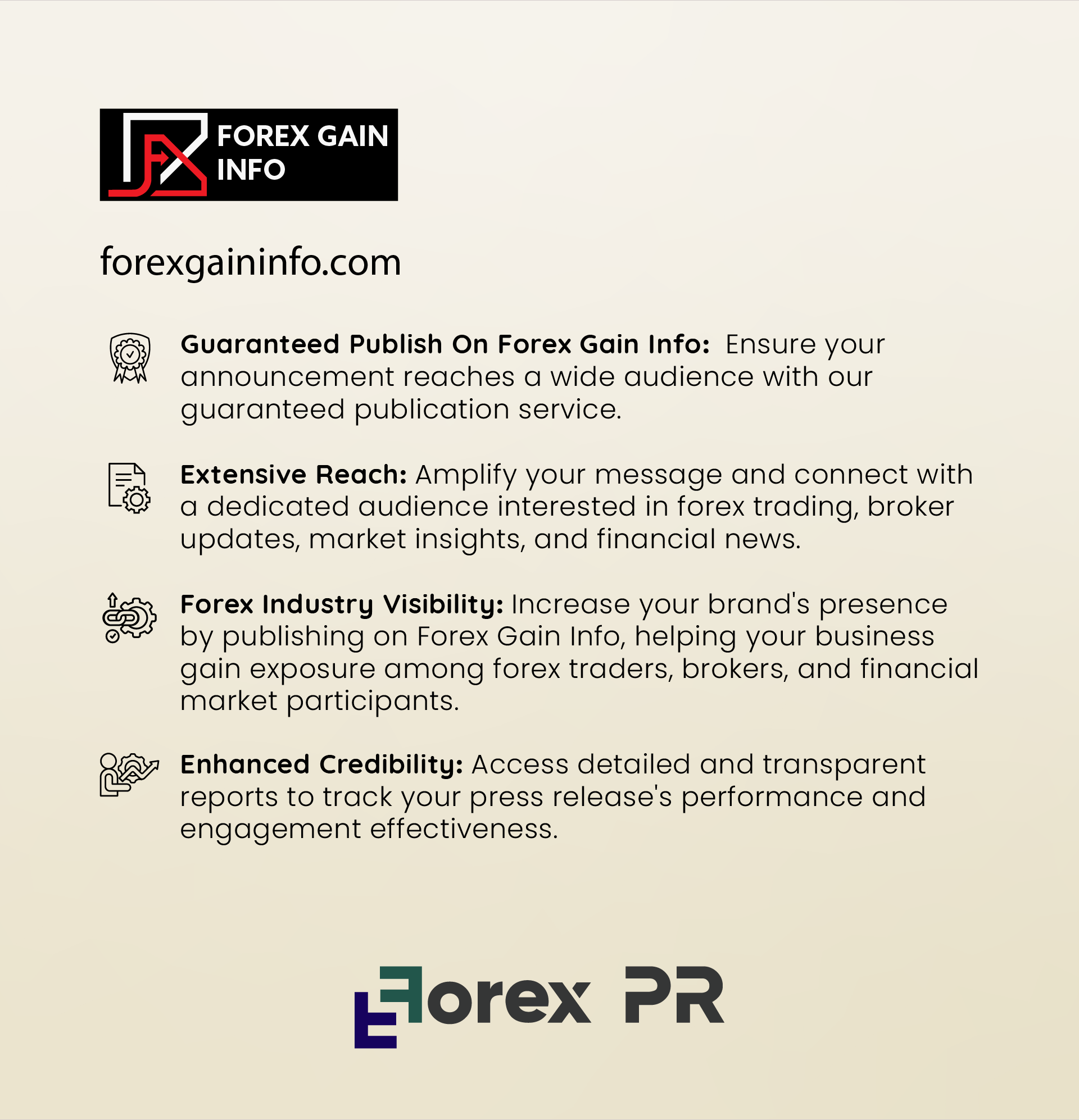 forex gain info pr