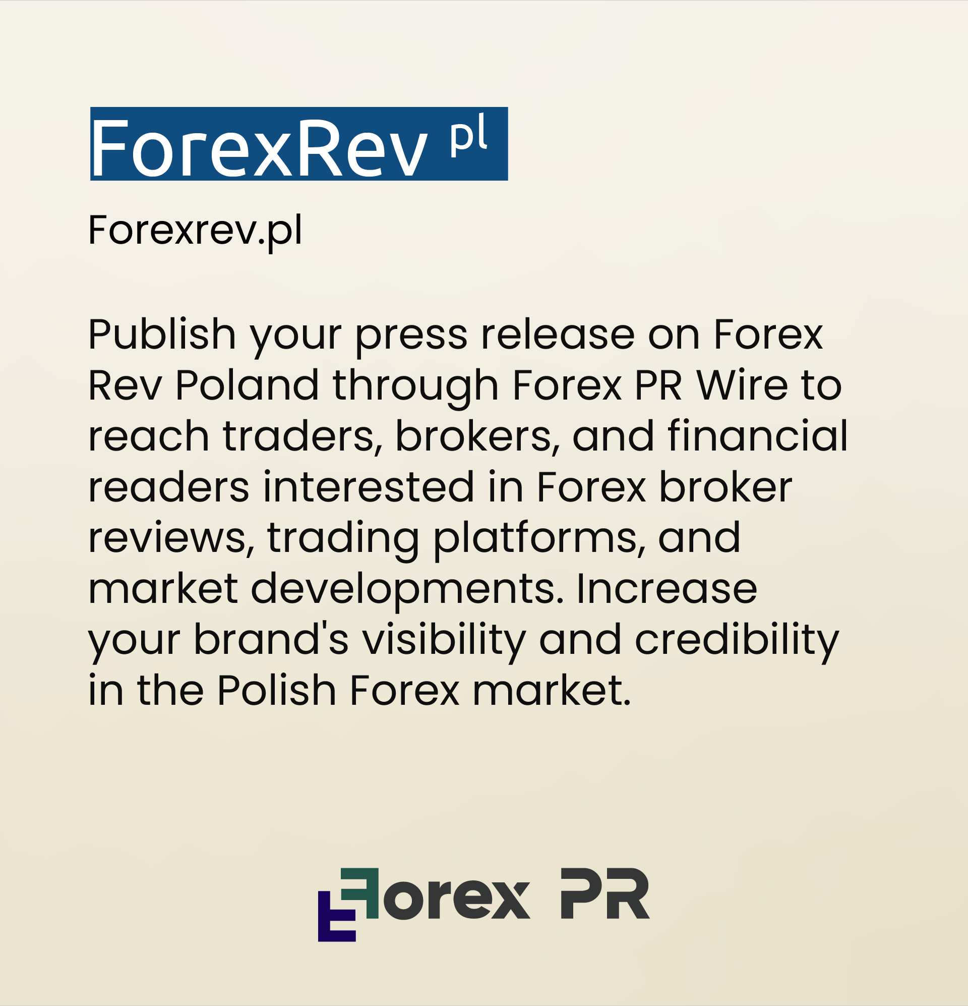 forex rev poland press release 