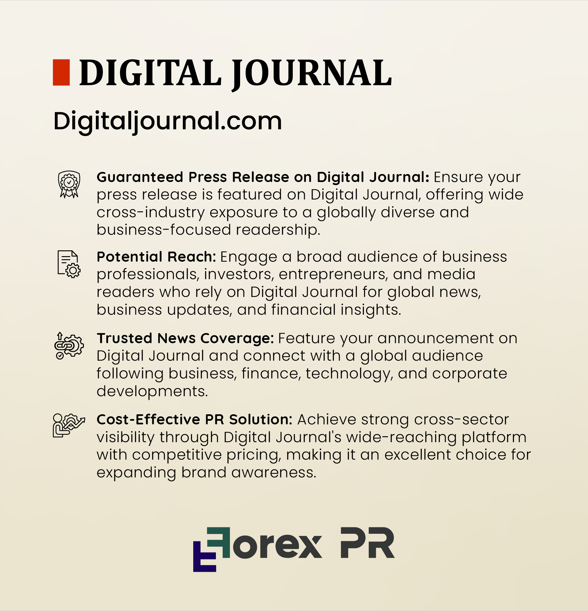 Press Release on Digital Journal