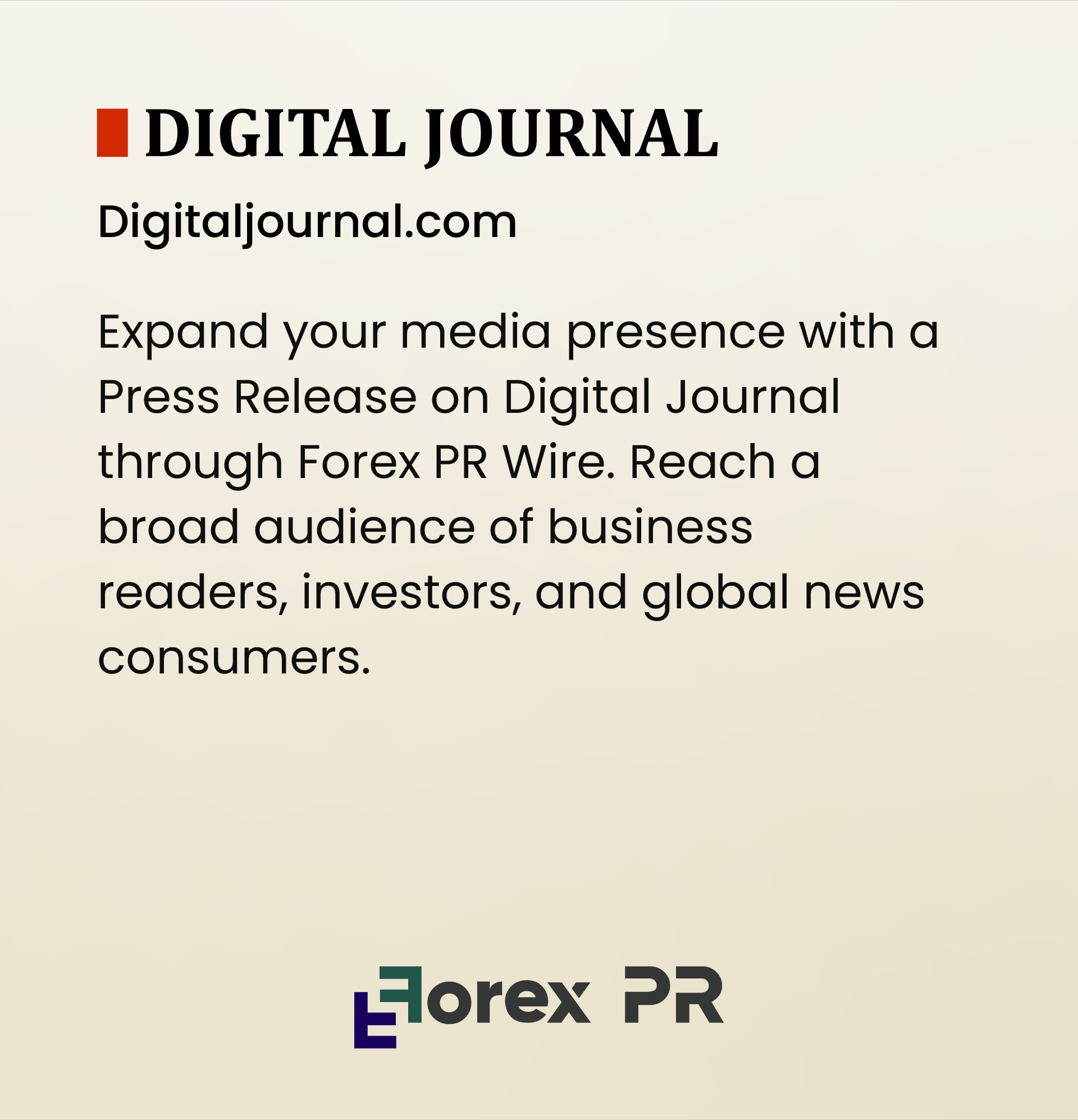 Press Release on Digital Journal