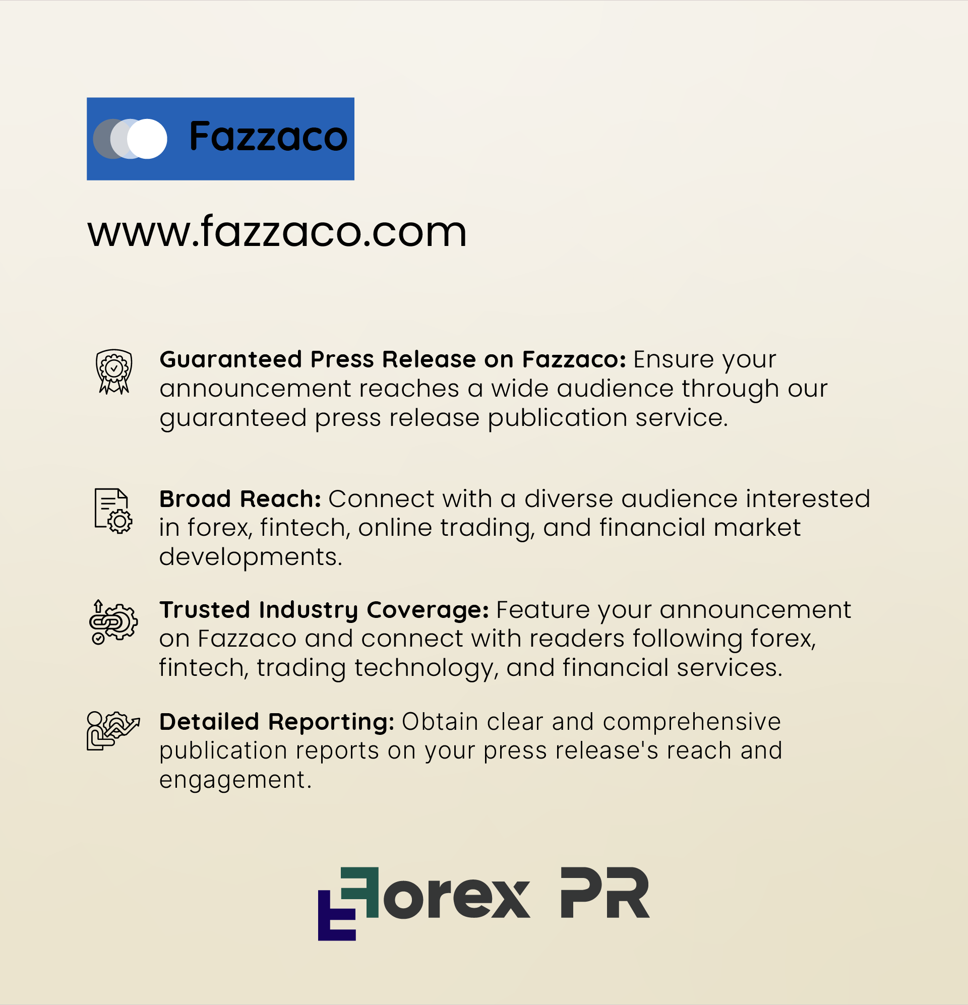 Press Release on Fazzaco