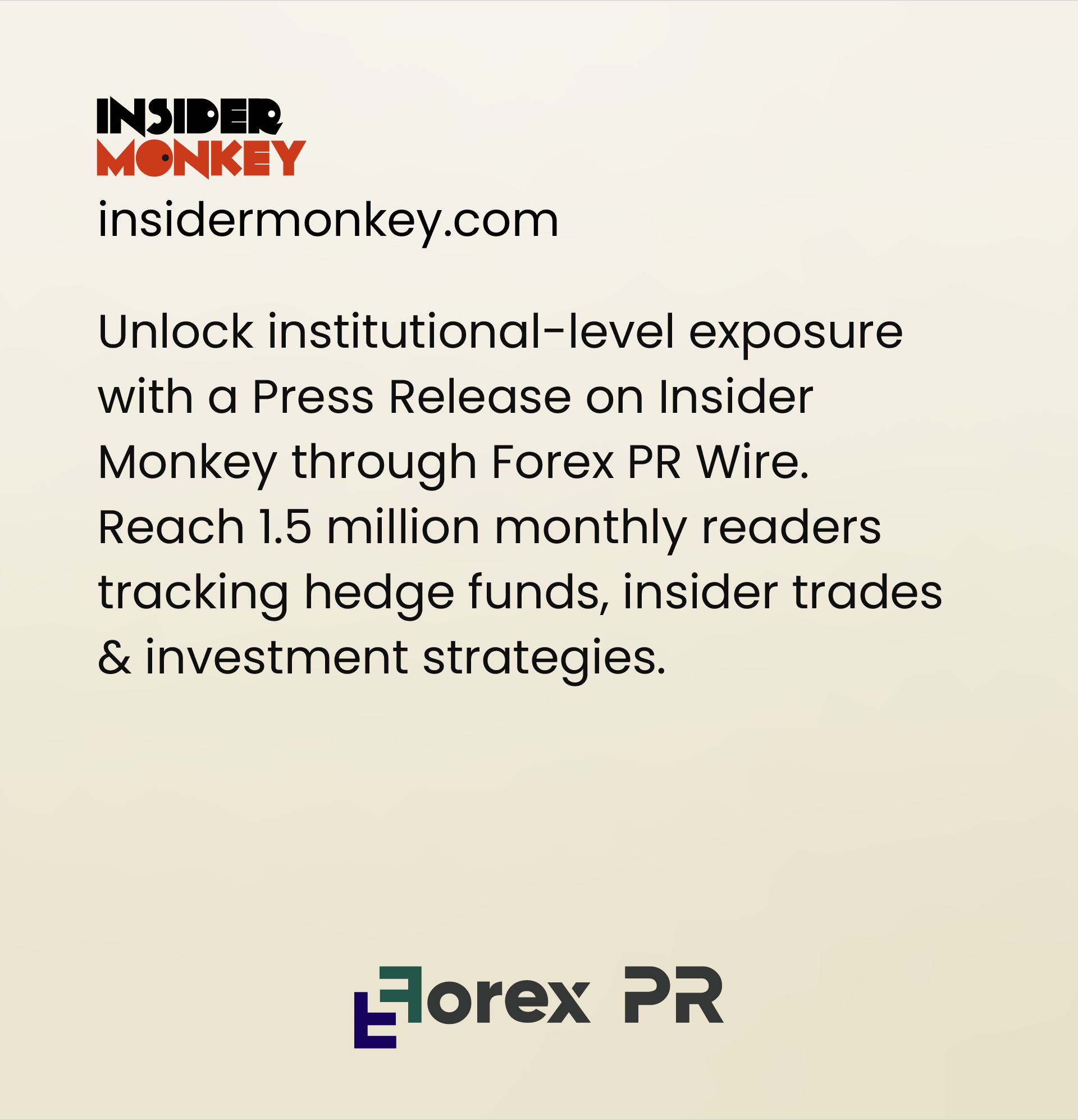 Press Release on Insider Monkey