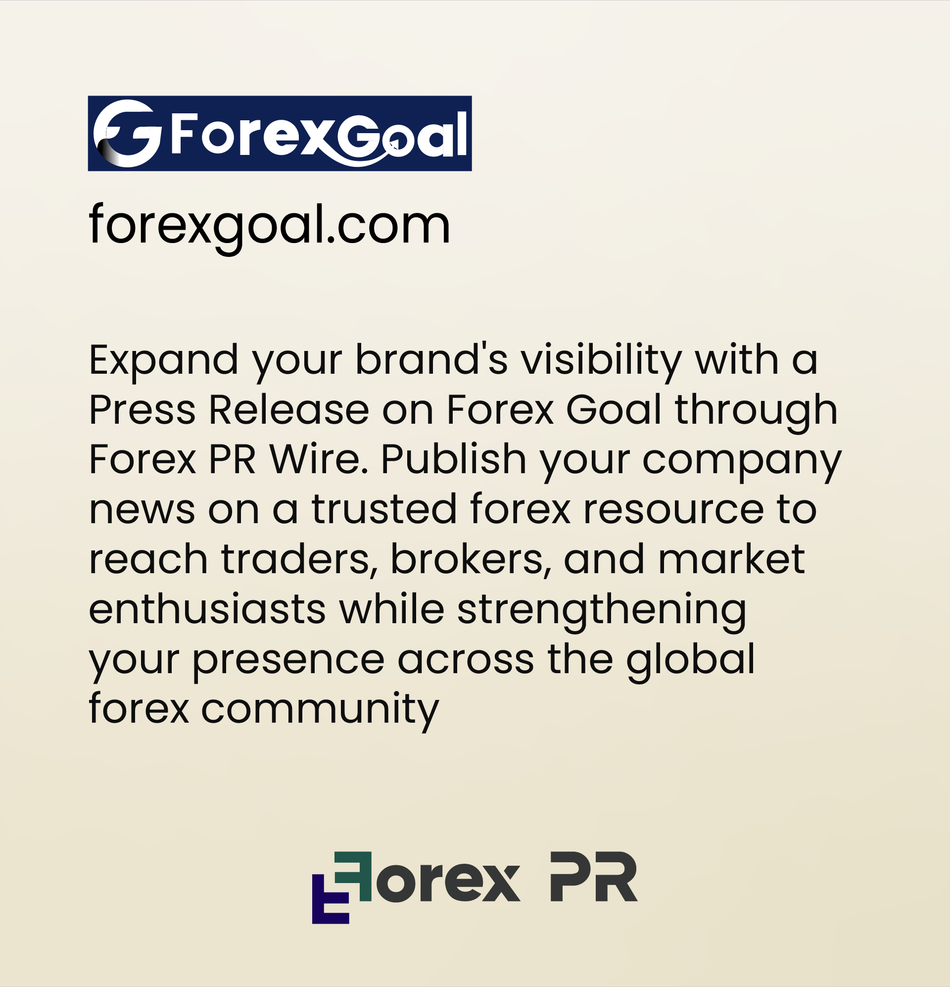 forex goal press release