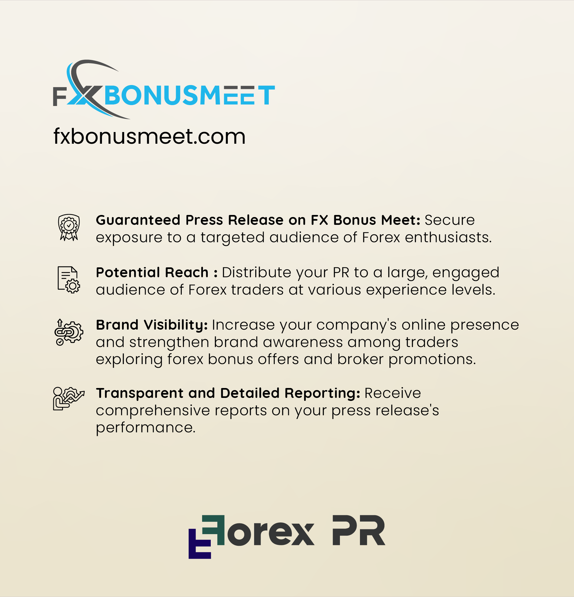get featured you brand with fx bonus meet press release 
