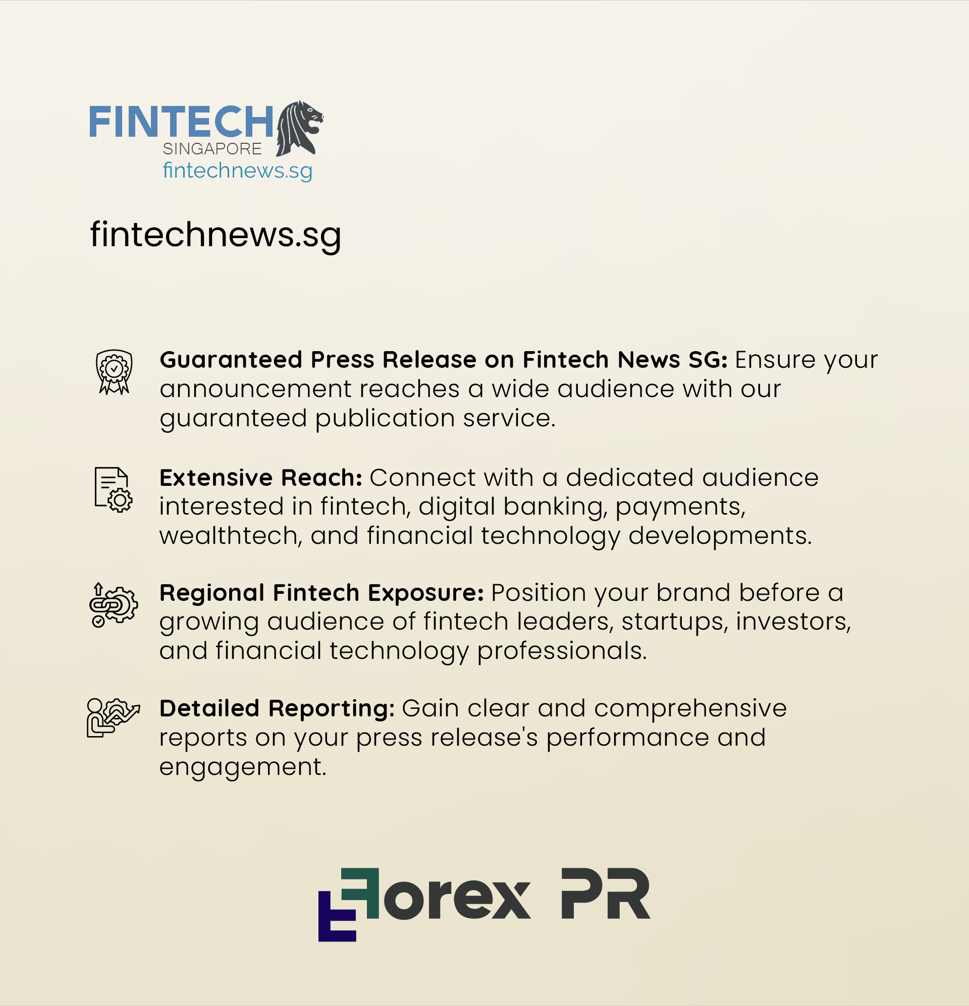 Get your press release featured on Fintech News SG.
