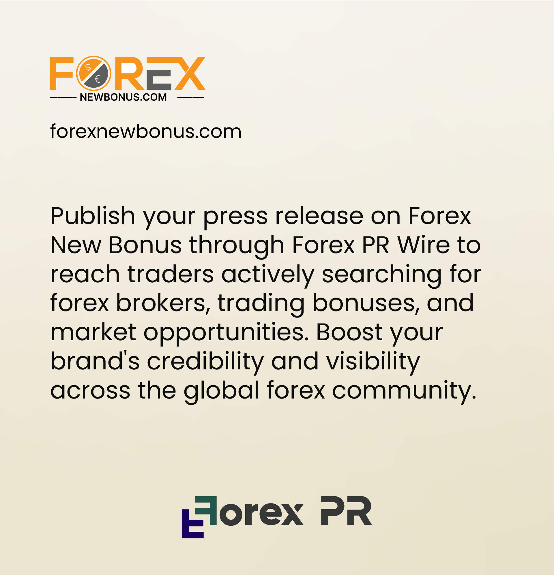 forex new bonus press release 
