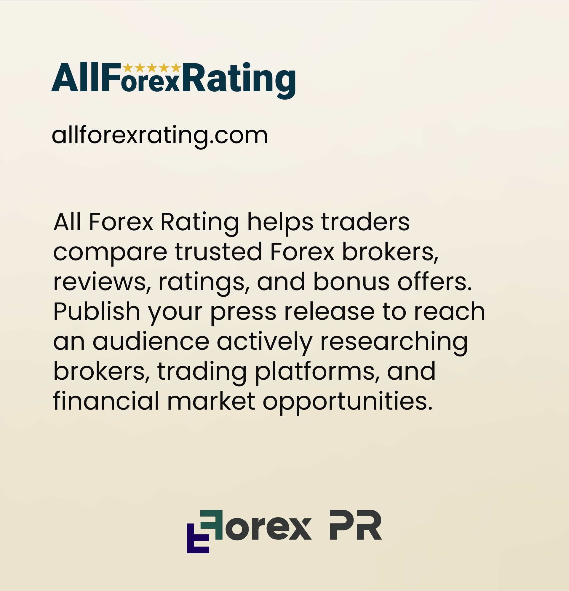 all forex rating press release